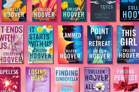 in what order should i read colleen hoover's books? exploring the literary journey of her captivating tales