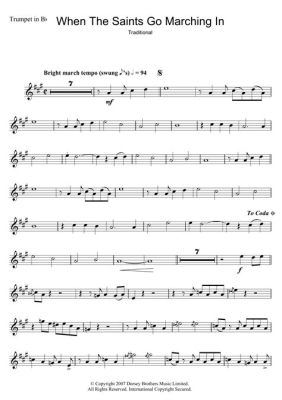 When the Saints Go Marching In Trombone Sheet Music: A Melodic Journey Through Time and Imagination